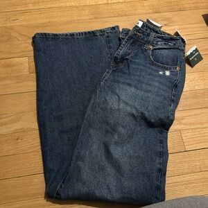 ASO High rise wide leg jeans